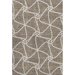 Premium Machine Washable Mayfield AMF948 Brown 5' x 7'6" Rug