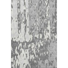 Premium Machine Washable Mayfield AMF957 Gray 5' x 7'6" Rug