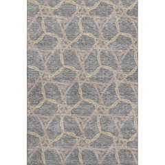 Premium Machine Washable Mayfield AMF959 Gray 5' x 7'6" Rug