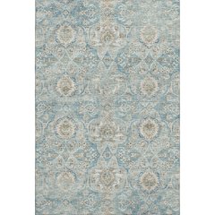 Premium Machine Washable Mayfield  Peacock 5' x 7'6" Rug