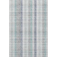Premium Machine Washable Mayfield AMF966 Silver 5' x 7'6" Rug