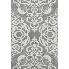 Premium Machine Washable Mayfield AMF973 Gray 5' x 7'6" Rug