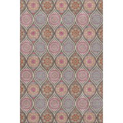 Premium Machine Washable Mayfield AMF976 Black 5' x 7'6" Rug