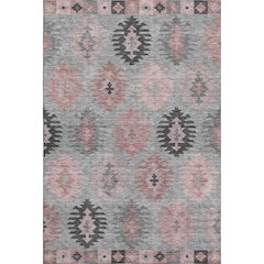 Premium Machine Washable Mayfield AMF983 Gray 5' x 7'6" Rug