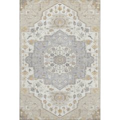 Premium Machine Washable Mayfield AMF985 Beige 5' x 7'6" Rug