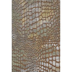 Premium Machine Washable Mayfield AMF988 Paprika 5' x 7'6" Rug