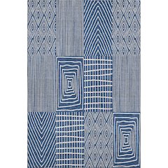 Premium Machine Washable Mayfield AMF990 Navy 5' x 7'6" Rug