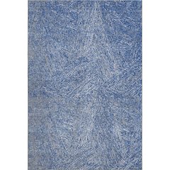 Premium Machine Washable Mayfield AMF991 Navy 5' x 7'6" Rug