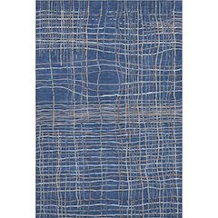 Premium Machine Washable Mayfield AMF998 Navy 5' x 7'6" Rug