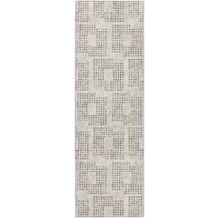 Delano DA1 Ivory 2'6" x 12' Runner Rug
