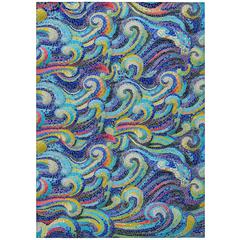 Indoor/Outdoor Surfside ASR44 Ocean Washable 5' x 7'6" Rug