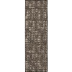 Delano DA1 Chocolate 2'6" x 12' Runner Rug