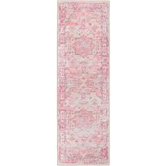 Jericho JC5 Rose 2'6" x 12' Runner Rug