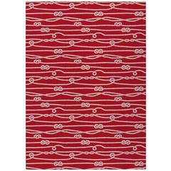 Indoor/Outdoor Harpswell AHP37 Ruby Washable 5' x 7'6" Rug