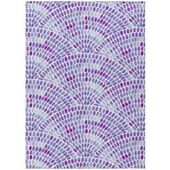 Indoor/Outdoor Surfside ASR37 Purple Washable 5' x 7'6" Rug