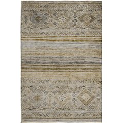 Indoor/Outdoor Karaj Brown 5' x 7'6" Rug