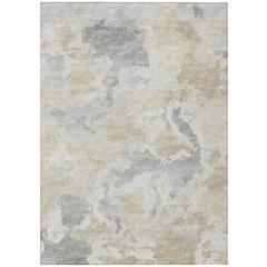Indoor/Outdoor Accord AAC32 Beige Washable 5' x 7'6" Rug
