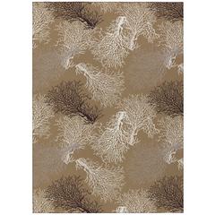 Indoor/Outdoor Seabreeze SZ3 Taupe Washable 5' x 7'6" Rug