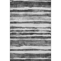 Machine Washable Indoor/Outdoor Neo Charcoal 5' x 7'6" Rug