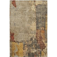 Indoor/Outdoor Nouveau Khaki 5' x 7'6" Rug