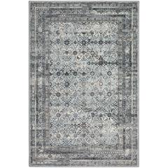 Jericho JC7 Pewter 5' x 7'6" Rug