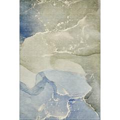 Luxury Washable Odyssey OY10 Sky 3' x 5' Rug