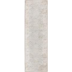 Jericho JC3 Pearl 2'6" x 12' Runner Rug