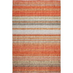 Luxury Washable Indoor/Outdoor Portico Coral 5' x 7'6" Rug
