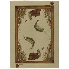 Indoor/Outdoor Excursion EX5 Beige Washable 5' x 7'6" Rug