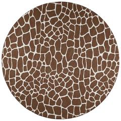 Indoor/Outdoor Mali ML4 Chocolate Washable 6' x 6' Round Rug