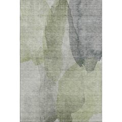 Luxury Washable Indoor/Outdoor Ravenna Fern 5' x 7'6" Rug