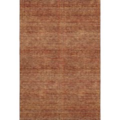 Luxury Washable Indoor/Outdoor Soft Essentials SE1 Orange 5' x 7'6" Rug