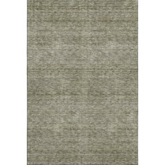 Luxury Washable Indoor/Outdoor Soft Essentials SE1 Green 5' x 7'6" Rug