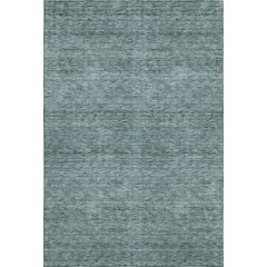 Luxury Washable Indoor/Outdoor Soft Essentials SE1 Teal 5' x 7'6" Rug