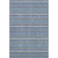 Luxury Washable Indoor/Outdoor Soft Essentials SE2 Blue 5' x 7'6" Rug