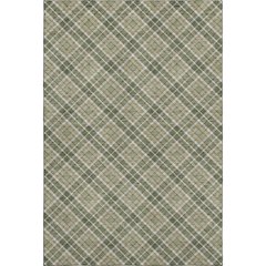 Luxury Washable Indoor/Outdoor Soft Essentials SE3 Green 5' x 7'6" Rug