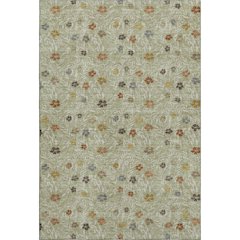 Luxury Washable Indoor/Outdoor Soft Essentials SE4 Green 5' x 7'6" Rug