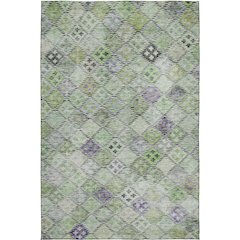 Luxury Washable Indoor/Outdoor Solace Green 5' x 7'6" Rug