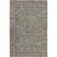 Luxury Washable Indoor/Outdoor Solace Brown 5' x 7'6" Rug