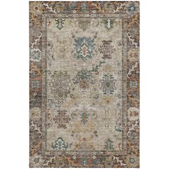 Indoor/Outdoor Silk Road Chocolate 5' x 7'6" Rug