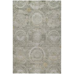Luxury Washable Indoor/Outdoor Tabrook Pewter 5' x 7'6" Rug