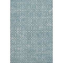 Luxury Washable Indoor/Outdoor The Reserve Turquoise 5' x 7'6" Rug