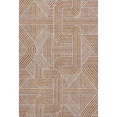Luxury Washable Indoor/Outdoor The Reserve Paprika 5' x 7'6" Rug