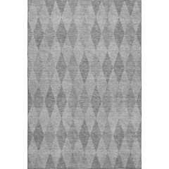 Luxury Washable Indoor/Outdoor The Reserve Gray 5' x 7'6" Rug