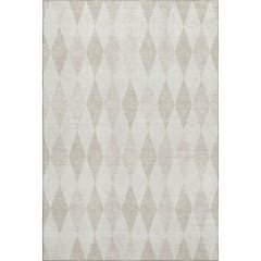 Luxury Washable Indoor/Outdoor The Reserve Ivory 5' x 7'6" Rug