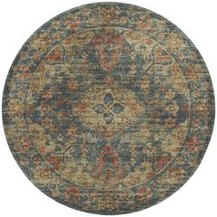 Tuscany TU13 Teal 6' x 6' Rug