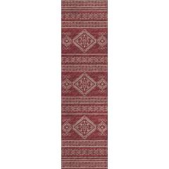 Indoor/Outdoor Sedona SN14 Paprika Washable 2'3" x 12' Runner Rug