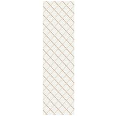 Indoor/Outdoor York YO1 Ivory Washable 2'3" x 7'6" Rug