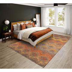 Bravado Canyon Transitional Chevron 3' x 5' Area Rug Canyon ABV39