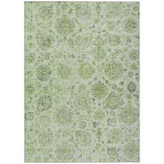 Machine Washable Indoor/Outdoor Chantille Aloe 8' x 10' Rug